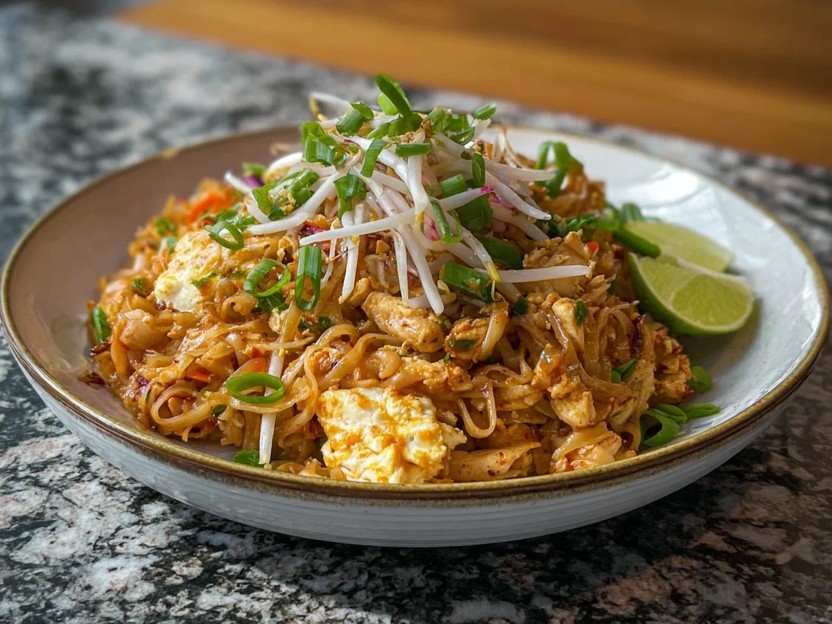 Quick Chicken Pad Thai: Protein-Packed Weeknight Dinner - Image 1