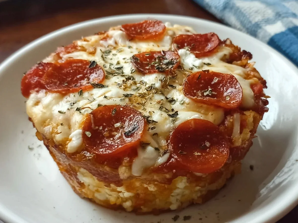 Quick Cottage Cheese Pizza Bowl Dinner - Image 2