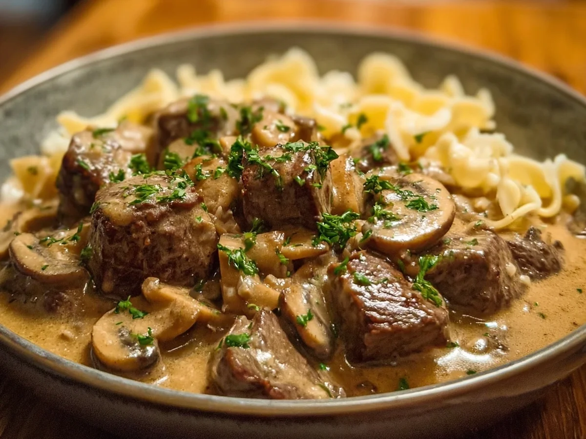 Quick Gordon Ramsay Beef Stroganoff Dinner - Image 2