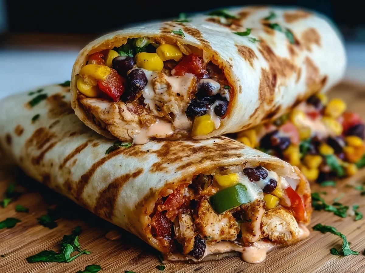 Quick Southwest Chicken Wraps in 20 Minutes - Image 2