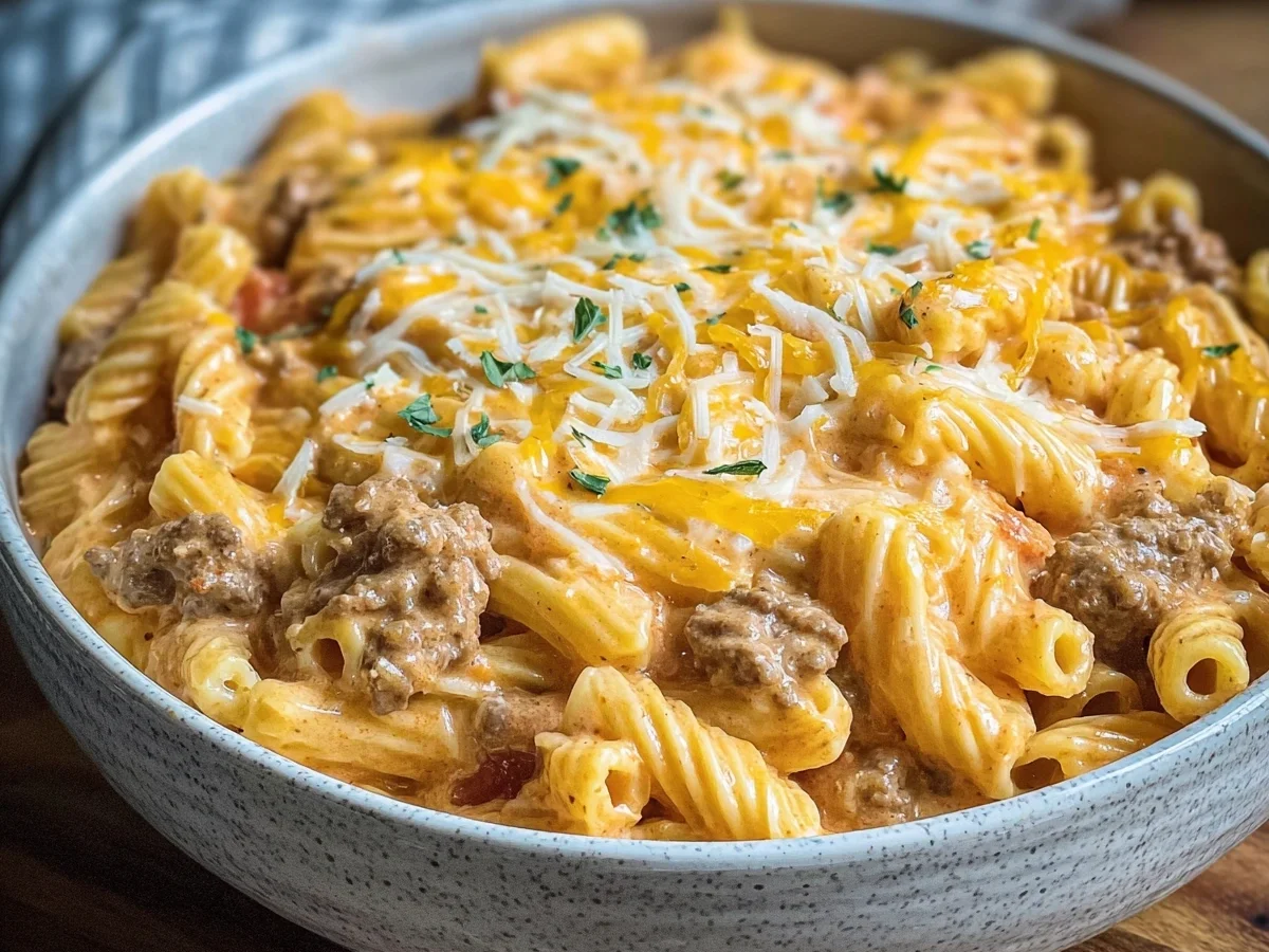 Rotel Pasta Fiesta: Creamy One-Pot Meal - Image 1