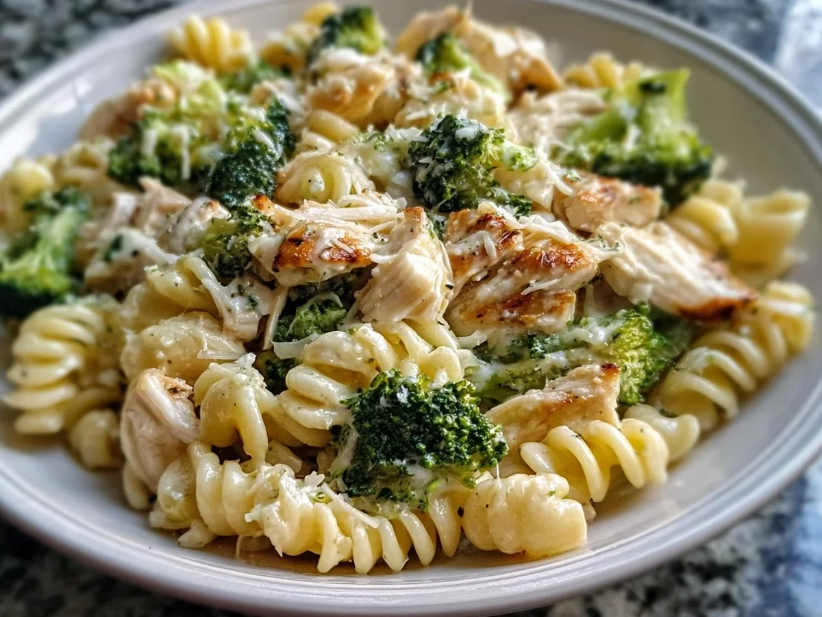 Rotisserie Chicken Broccoli Pasta: Quick Family Dinner - Image 1