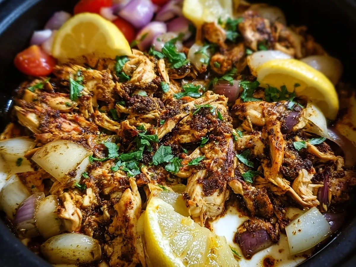 Slow Cooker Chicken Shawarma: Easy Family Dinner - Image 1