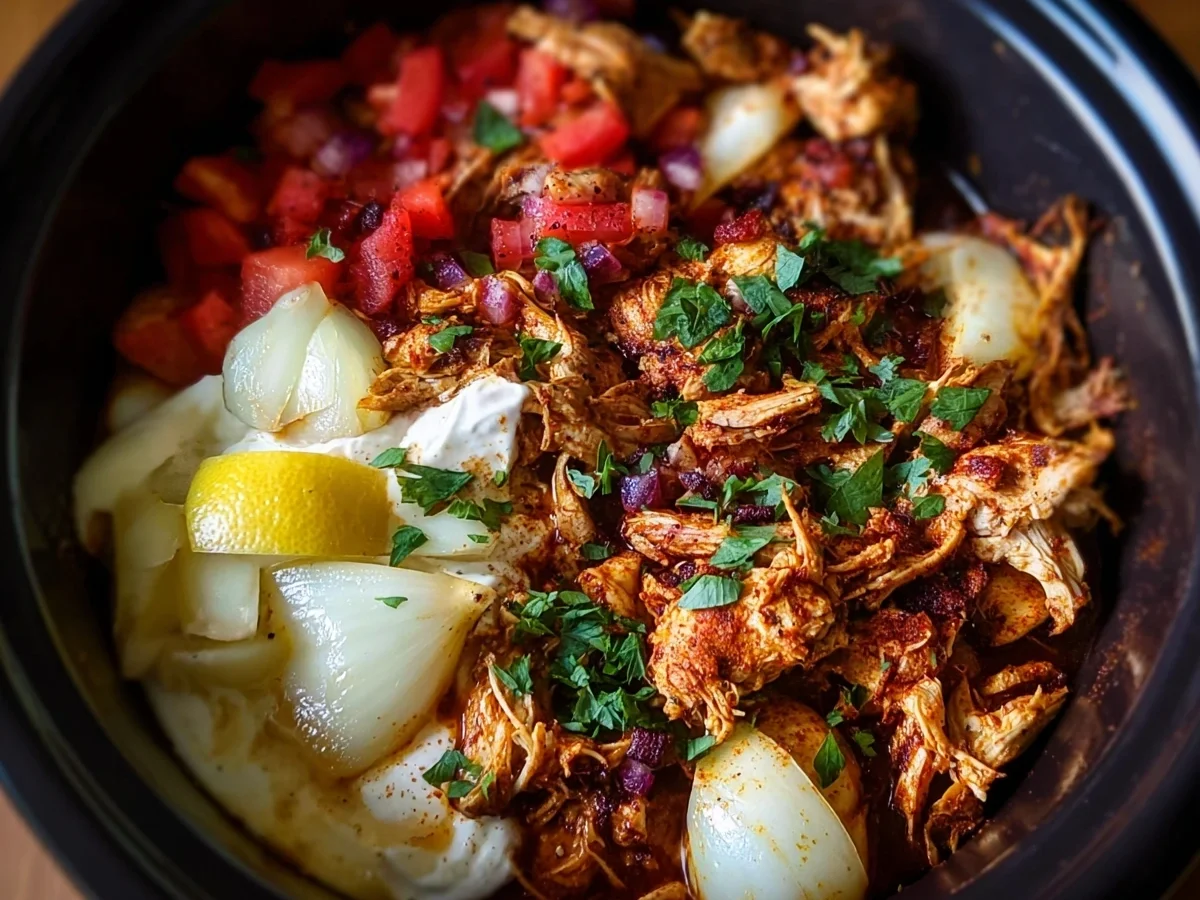Slow Cooker Chicken Shawarma: Easy Family Dinner - Image 2