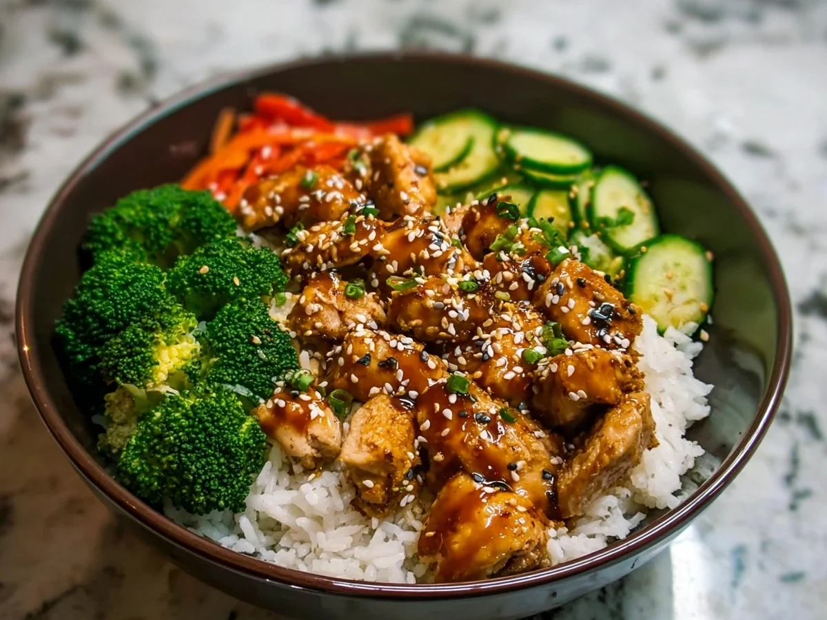 Sticky Chicken Bowls: Quick & Flavorful Dinner - Image 2