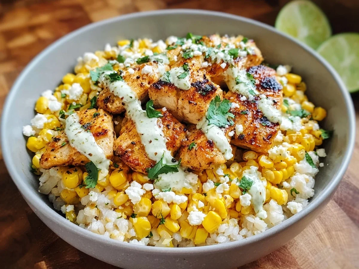 Street Corn Chicken Bowl: High Protein, Quick Meal - Image 2