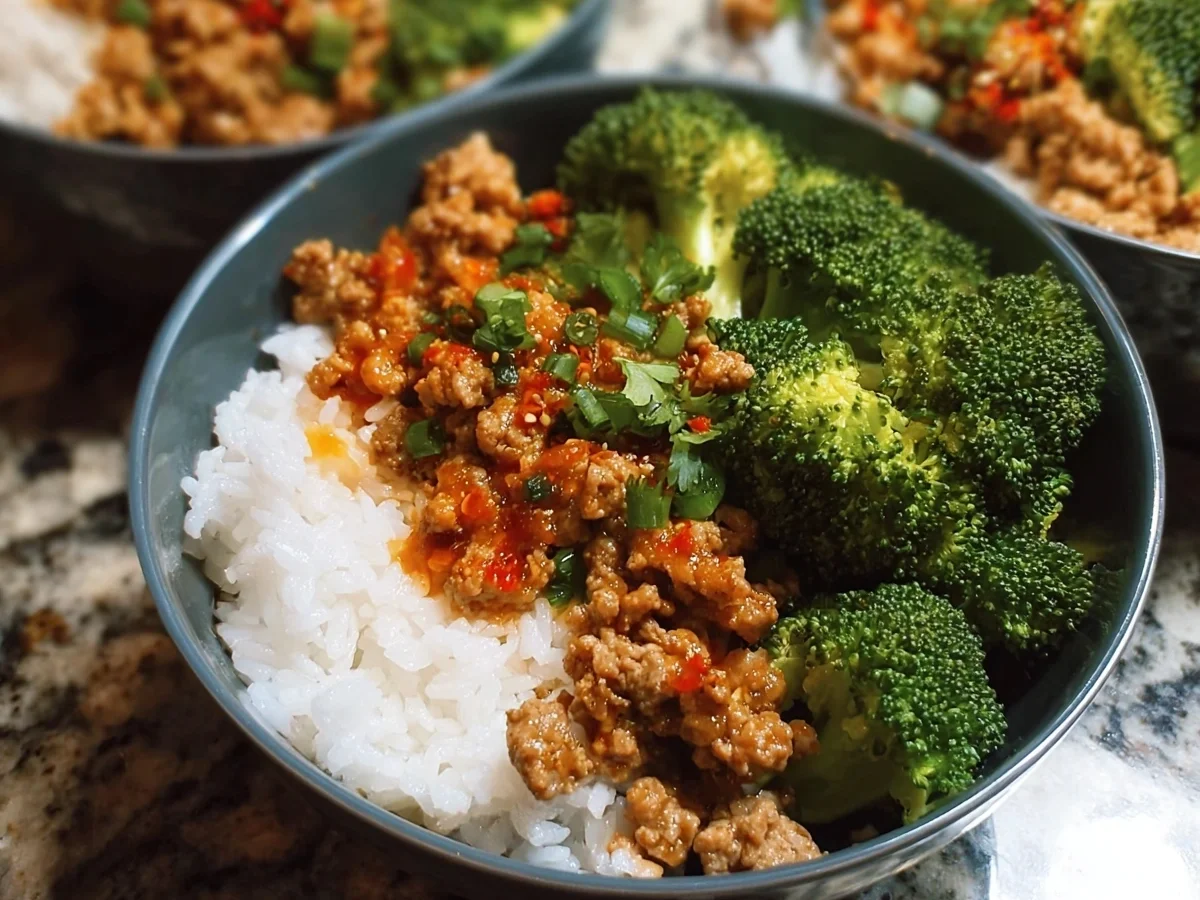 Sweet & Spicy Turkey Broccoli Bowls: 30-Min Meal Prep - Image 2