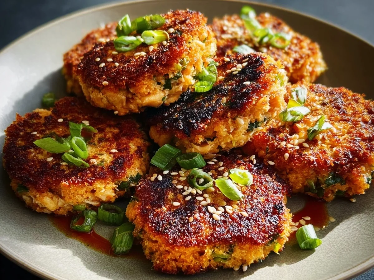 Asian Tuna Cakes: Crispy & Protein-Packed Appetizer - Featured Image