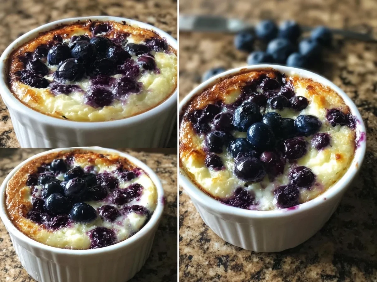 Baked Blueberry Cottage Cheese Bowls: Creamy & Easy - Featured Image