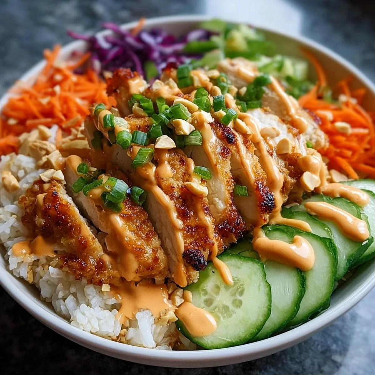 Bang Bang Chicken Bowl: Quick High-Protein Dinner