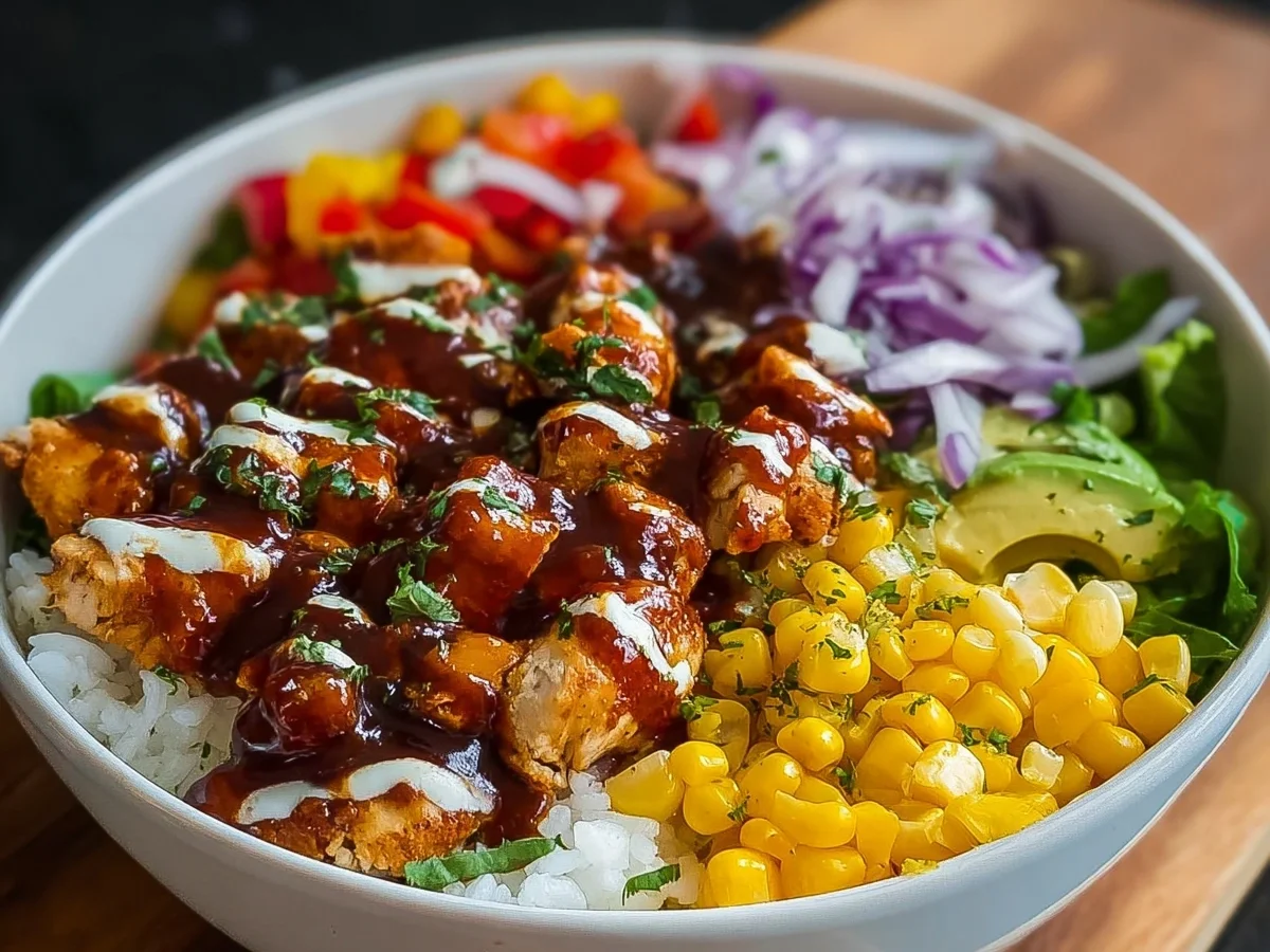 BBQ Ranch Chicken Bowl: High Protein & Savory - Featured Image