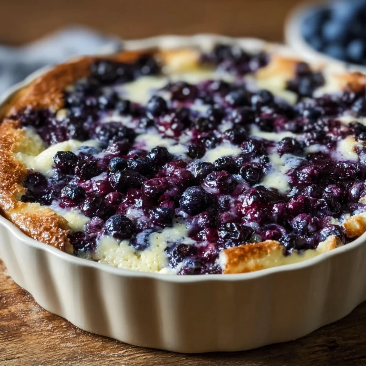 Blueberry Cottage Cheese Bake: Protein Meal Prep