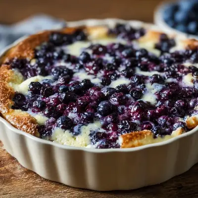 Blueberry Cottage Cheese Bake: Protein Meal Prep
