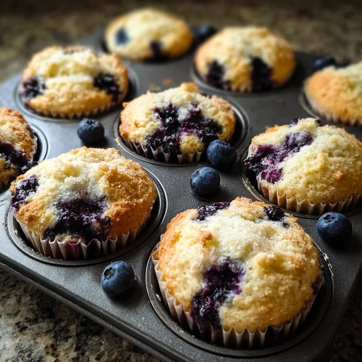 Blueberry Protein Muffins: Soft & Fluffy Homemade Recipe