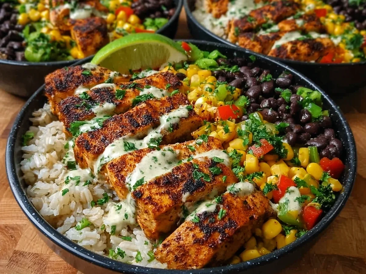 Chipotle Chicken Bowl: Easy Meal Prep Dinner - Featured Image