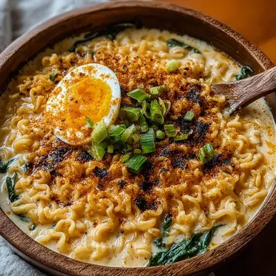 Creamy Cheesy Ramen Noodles: Guilt-Free Quick Dinner