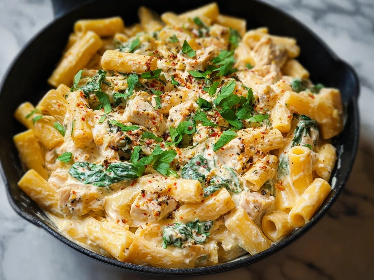 Creamy High-Protein Cottage Cheese Pasta - Featured Image