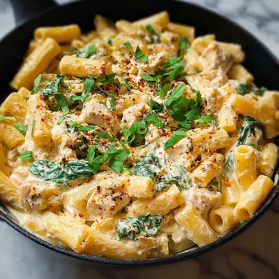 Creamy High-Protein Cottage Cheese Pasta