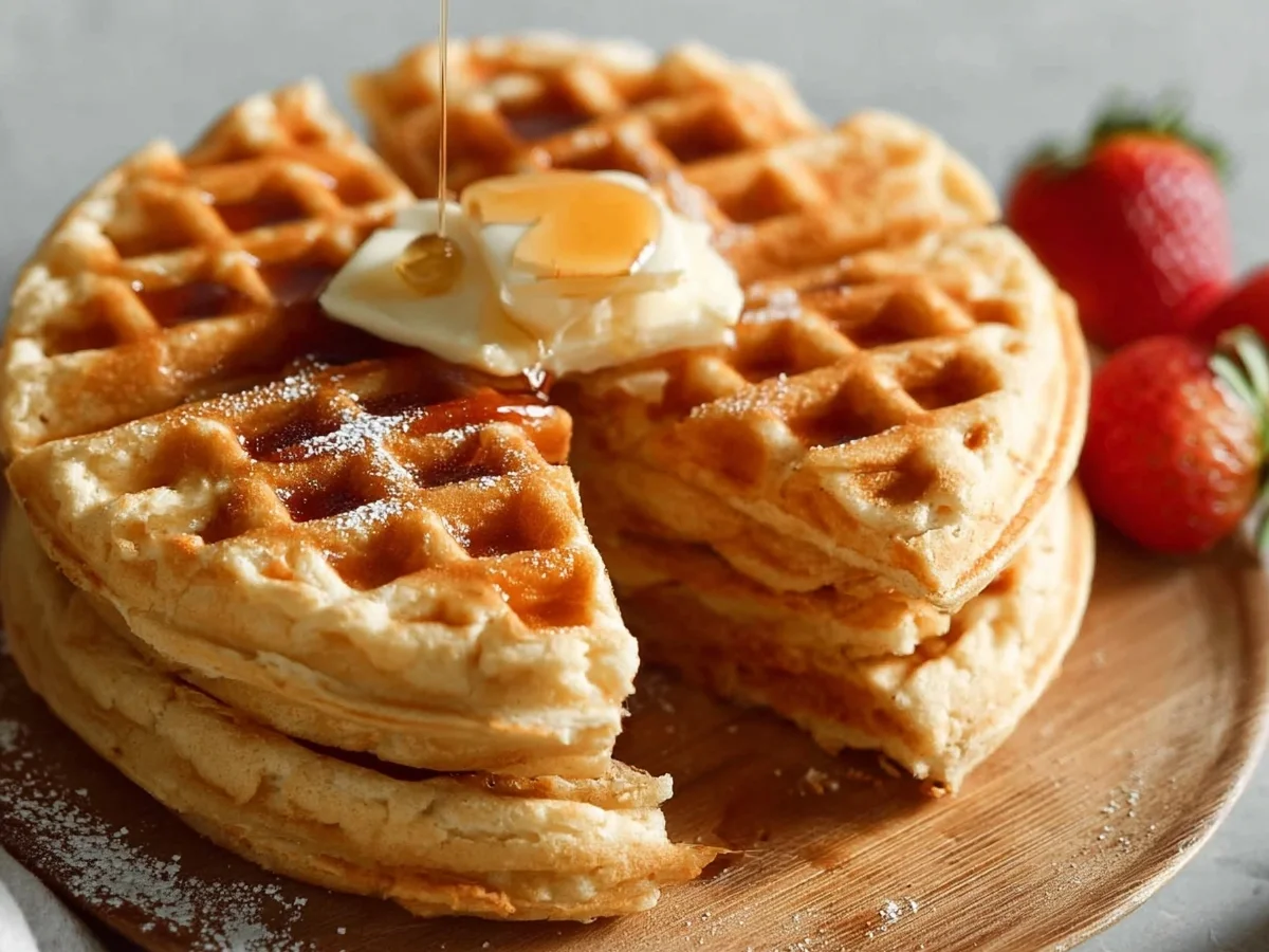 Crispy Protein Powder Waffles - 41g Protein - Featured Image