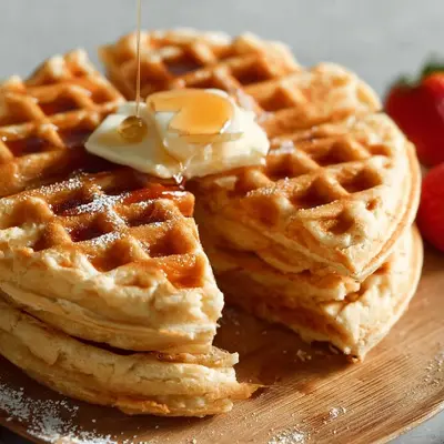 Crispy Protein Powder Waffles - 41g Protein