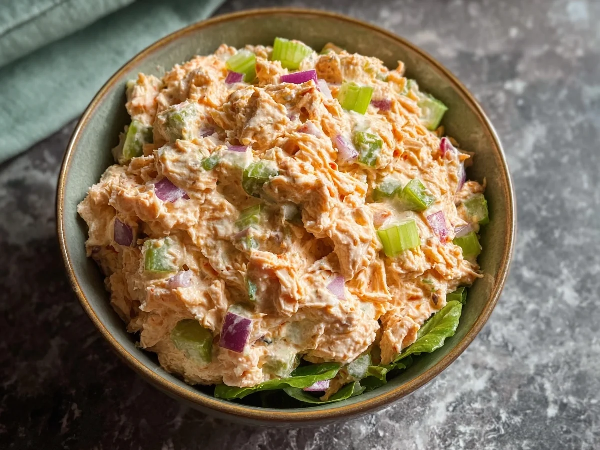Easy Buffalo Tuna Salad: High Protein & Quick Meal Prep - Featured Image