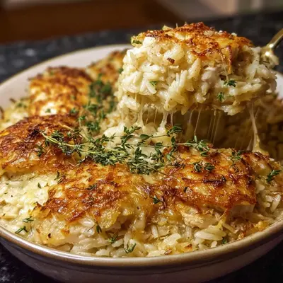 French Onion Chicken Rice Bake: Easy Weeknight Dinner