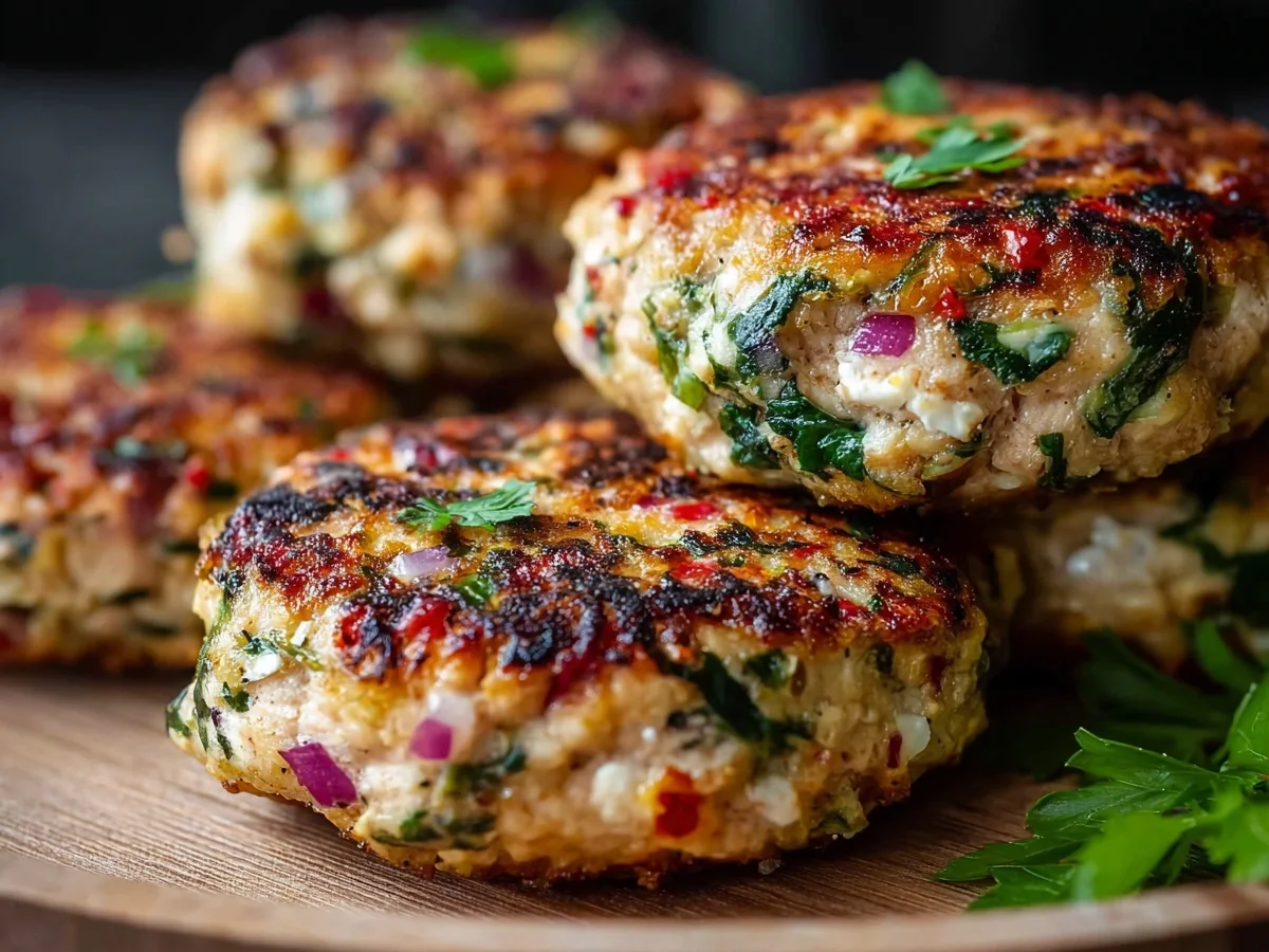 Greek Chicken Burgers: Mediterranean Meal Prep Recipe - Featured Image
