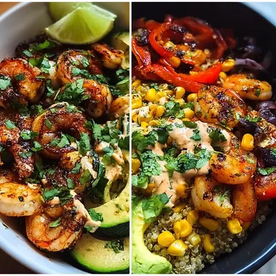 Grilled Shrimp Bowl: Healthy Meal Prep Recipe