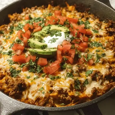 Ground Beef Enchilada Skillet: Easy One-Pan Dinner Recipe