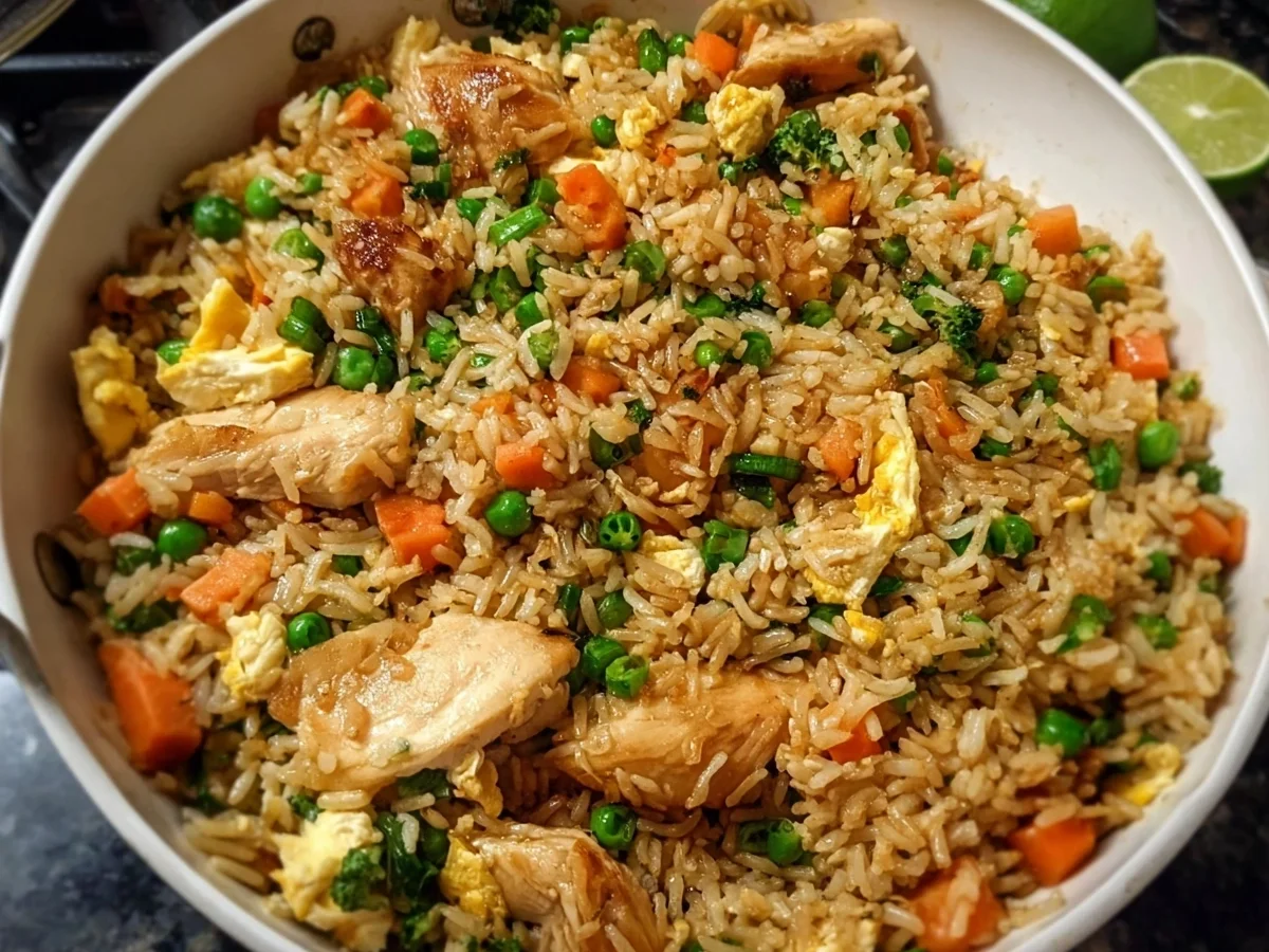 Healthy Chicken Fried Rice: High-Protein Meal Prep - Featured Image