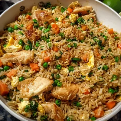 Healthy Chicken Fried Rice: High-Protein Meal Prep