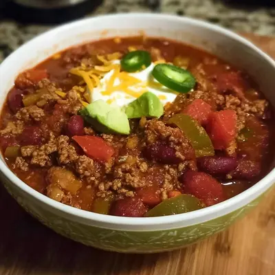 Hearty High Protein Chili for Quick Dinners