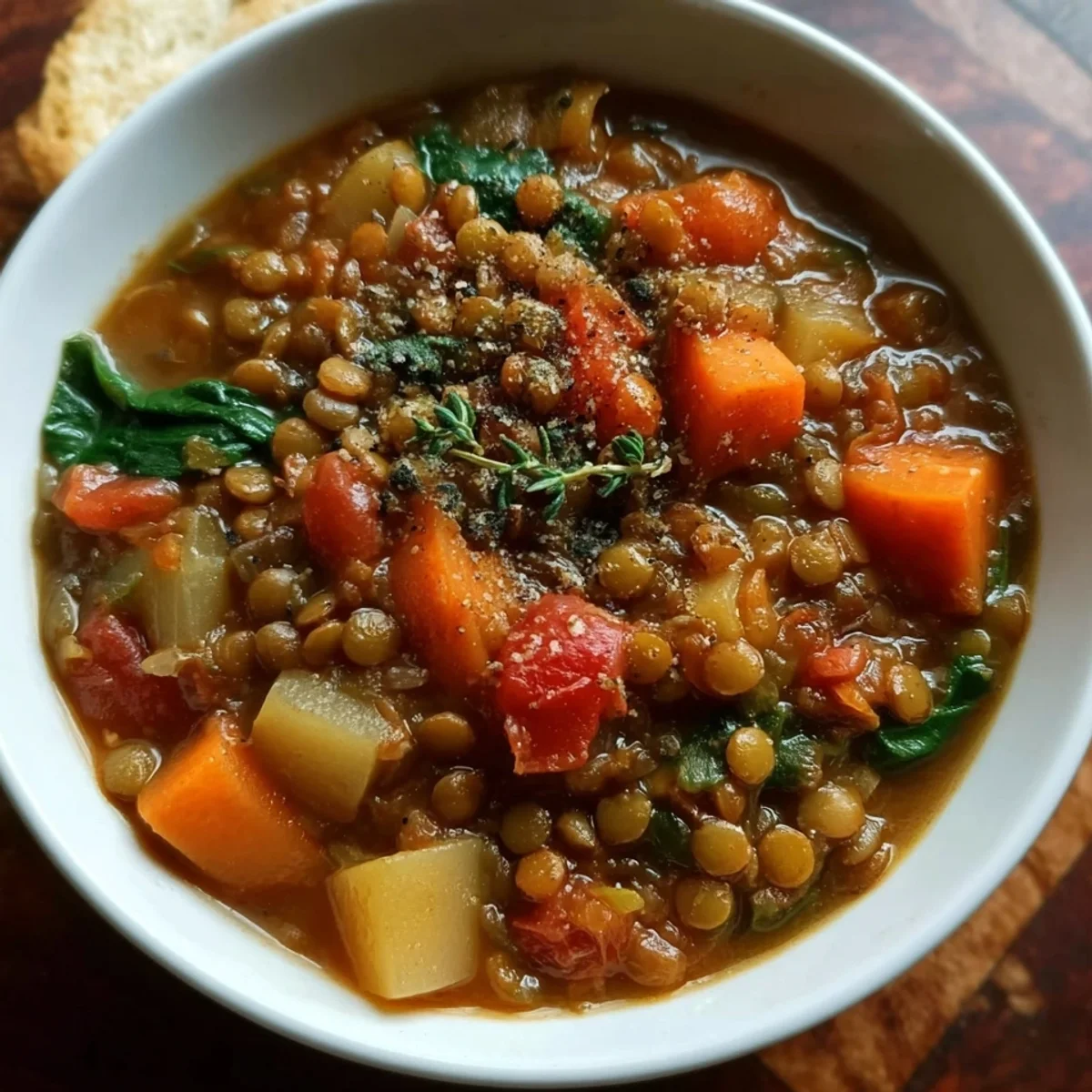 Hearty Lentil Stew: Comforting & Meal Prep Friendly