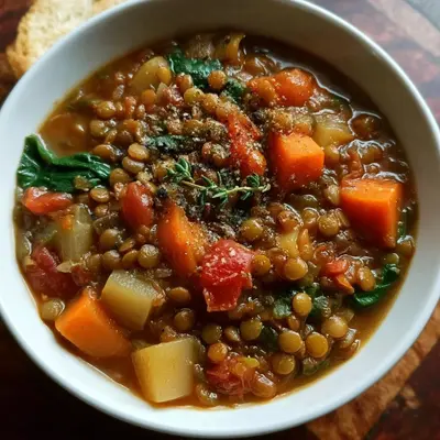 Hearty Lentil Stew: Comforting & Meal Prep Friendly