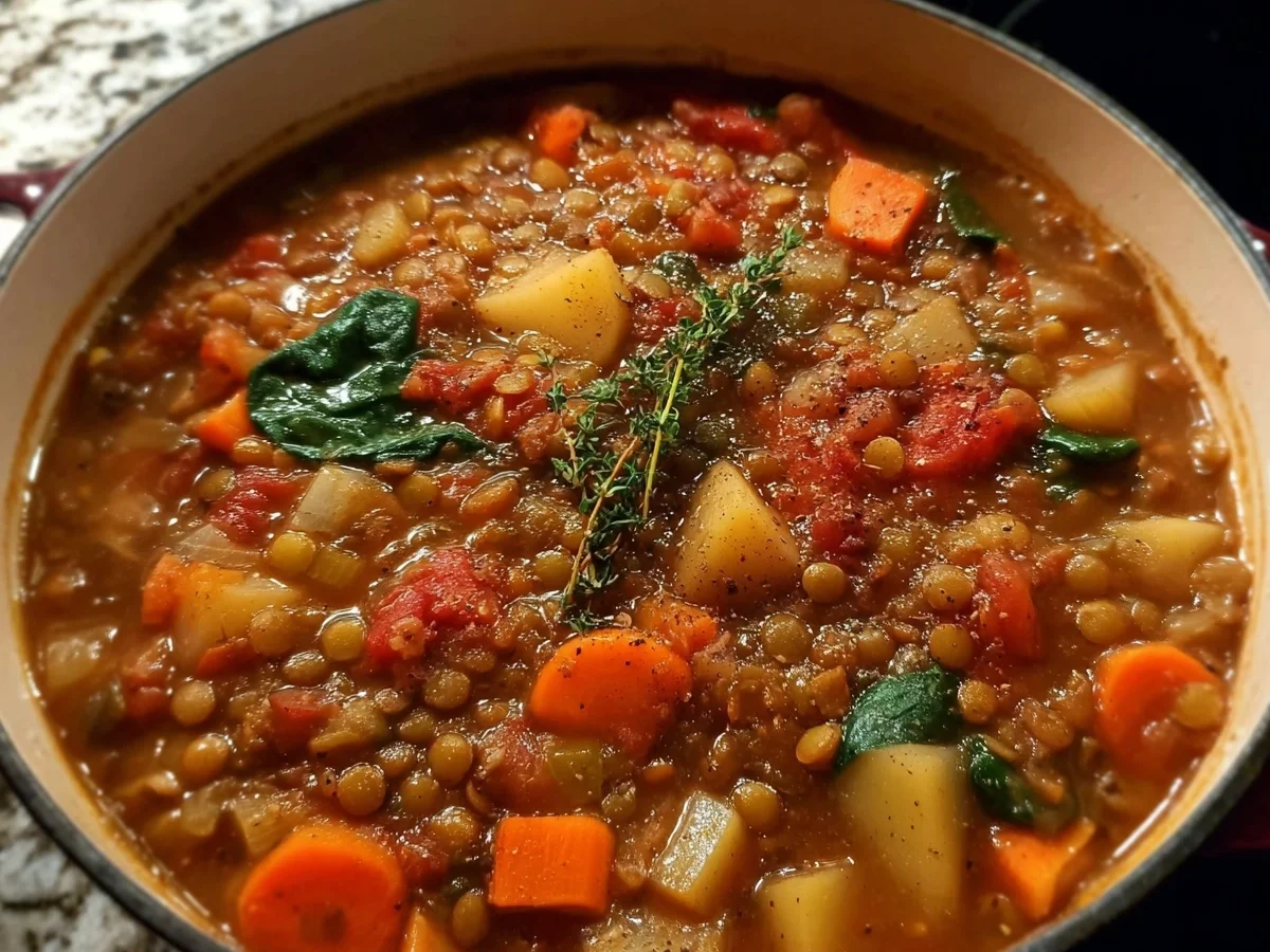 Hearty Lentil Stew: Protein-Packed & Comforting Meal - Featured Image