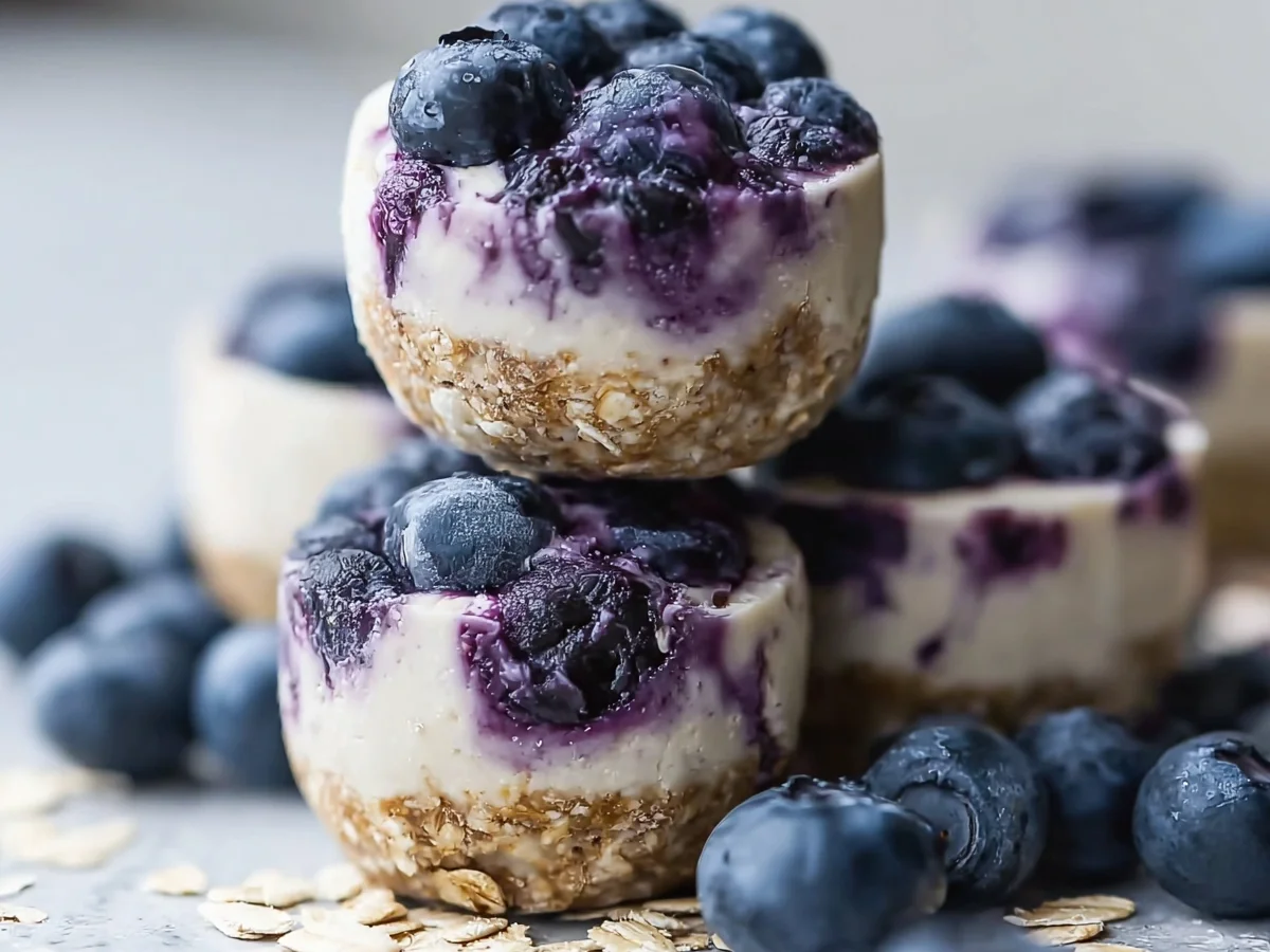 High Protein Blueberry Cheesecake Bites: Healthy Treat - Featured Image