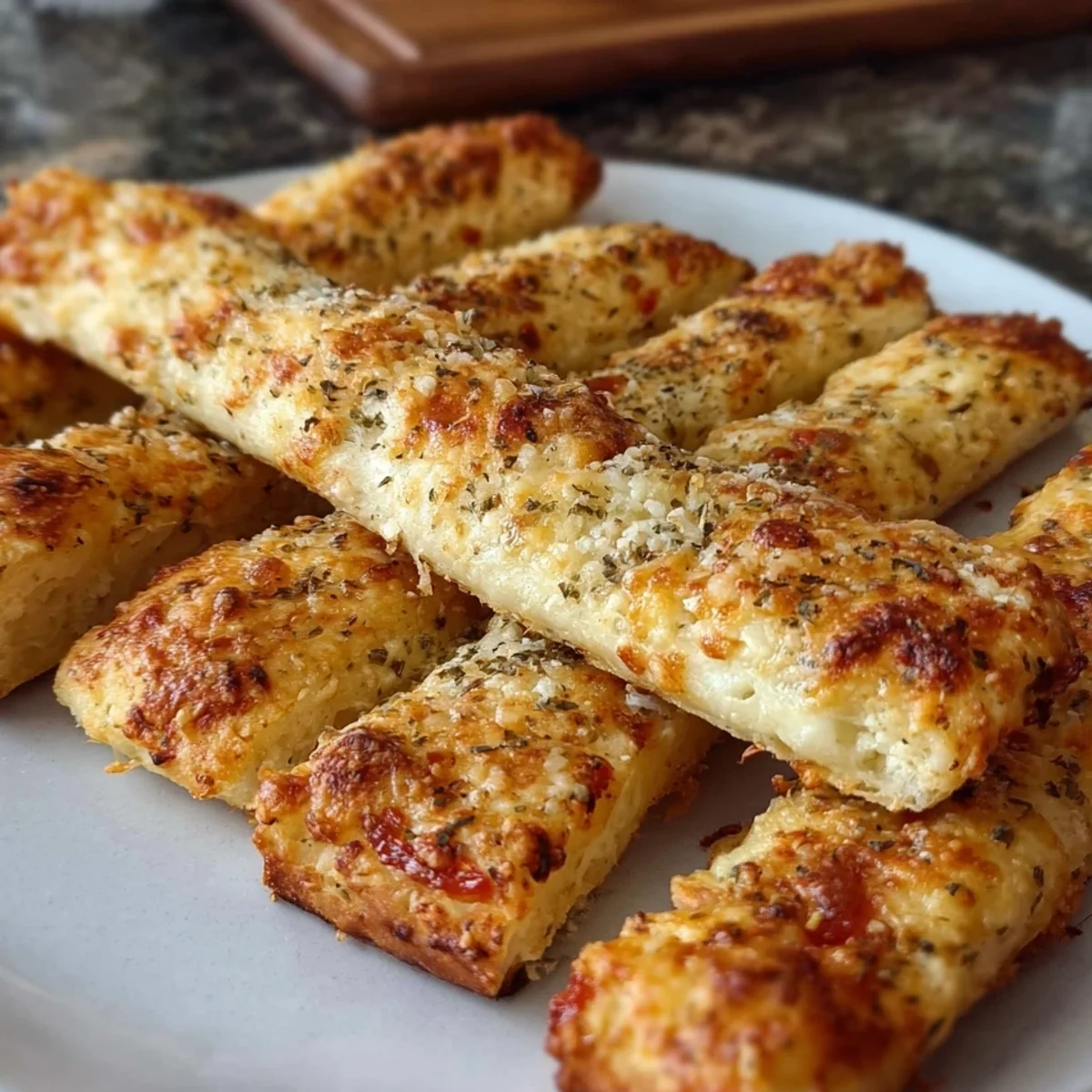 High Protein Cottage Cheese Breadsticks: Low Carb