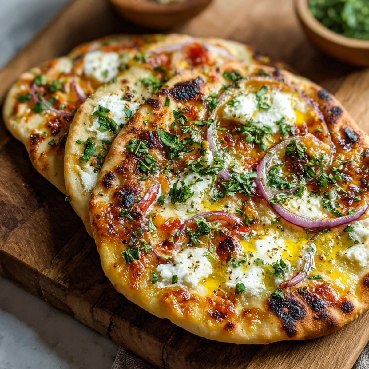 High Protein Cottage Cheese Flatbread