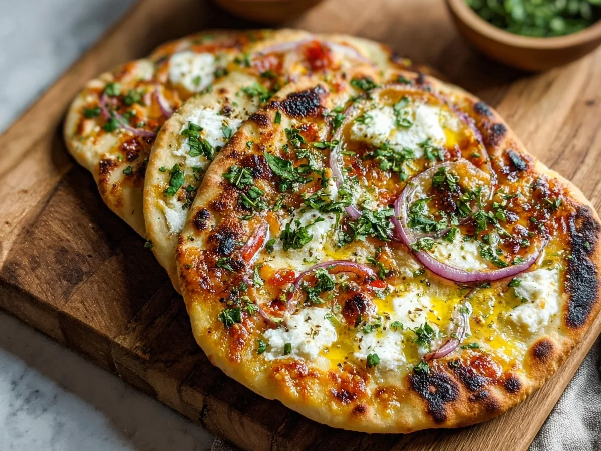 High Protein Cottage Cheese Flatbread - Featured Image