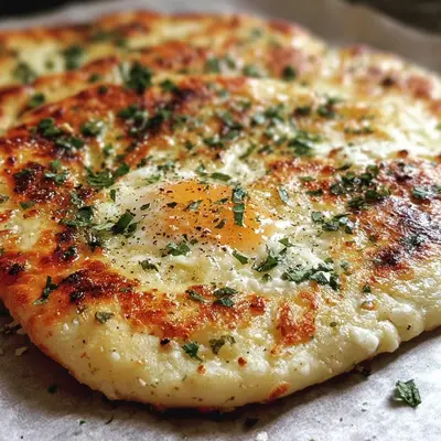 High-Protein Cottage Cheese Flatbread: Easy & Healthy
