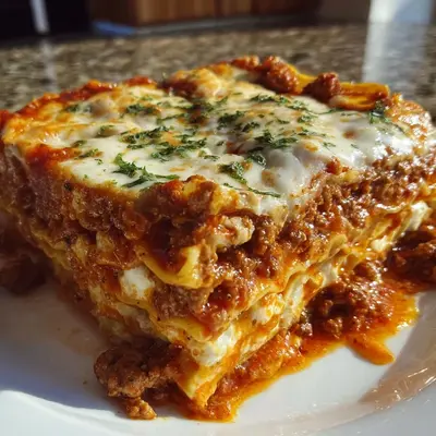 High Protein Cottage Cheese Lasagna for Meal Prep