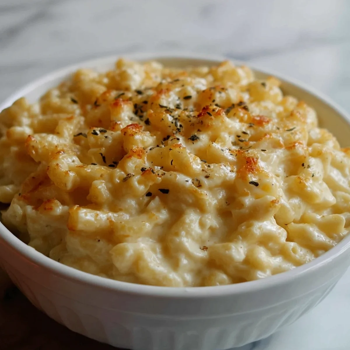High Protein Cottage Cheese Mac and Cheese
