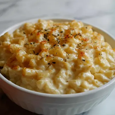 High Protein Cottage Cheese Mac and Cheese