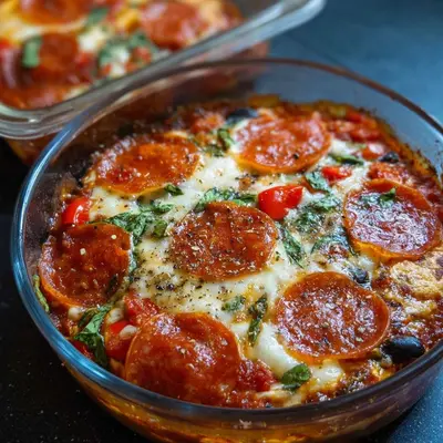 High-Protein Cottage Cheese Pizza Bowl: Quick & Healthy