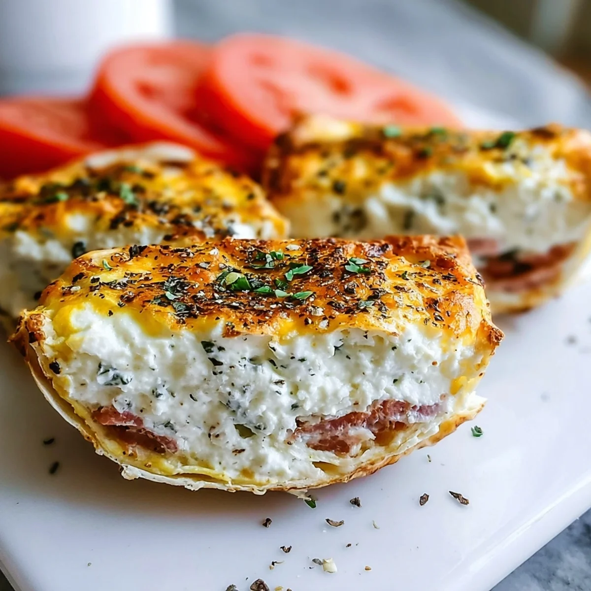 High Protein Cottage Cheese Wraps for Meal Prep