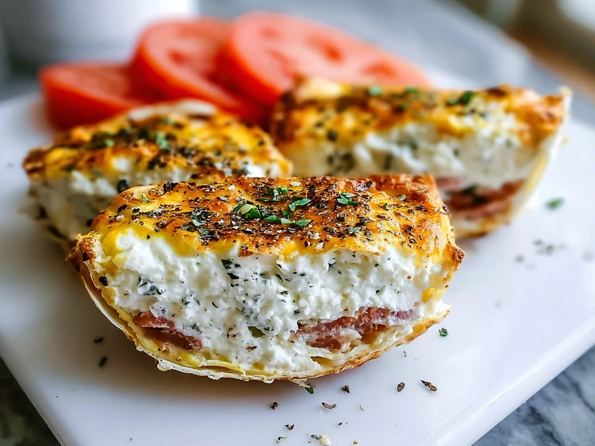 High Protein Cottage Cheese Wraps for Meal Prep - Featured Image