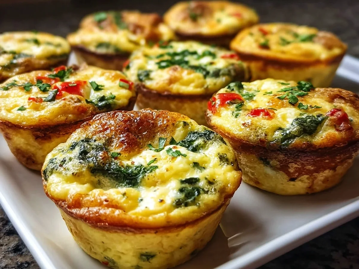 High Protein Egg Bites: Easy Meal Prep Breakfast - Featured Image