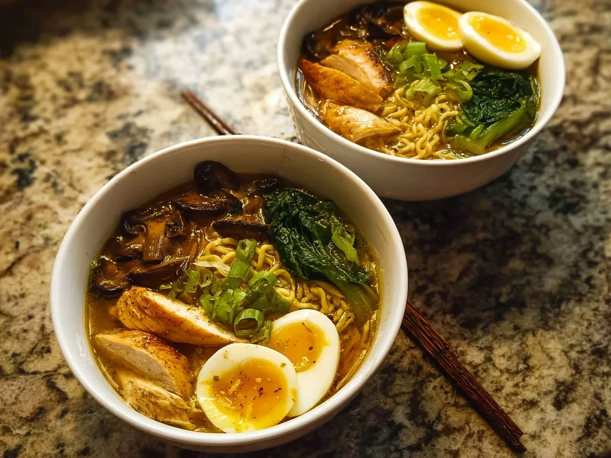 High Protein Gluten-Free Savory Ramen - Featured Image