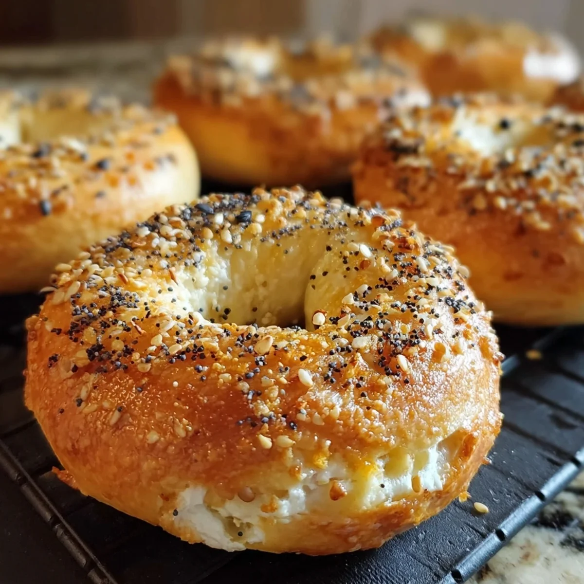 High Protein Greek Yogurt Bagels: Quick Meal Prep