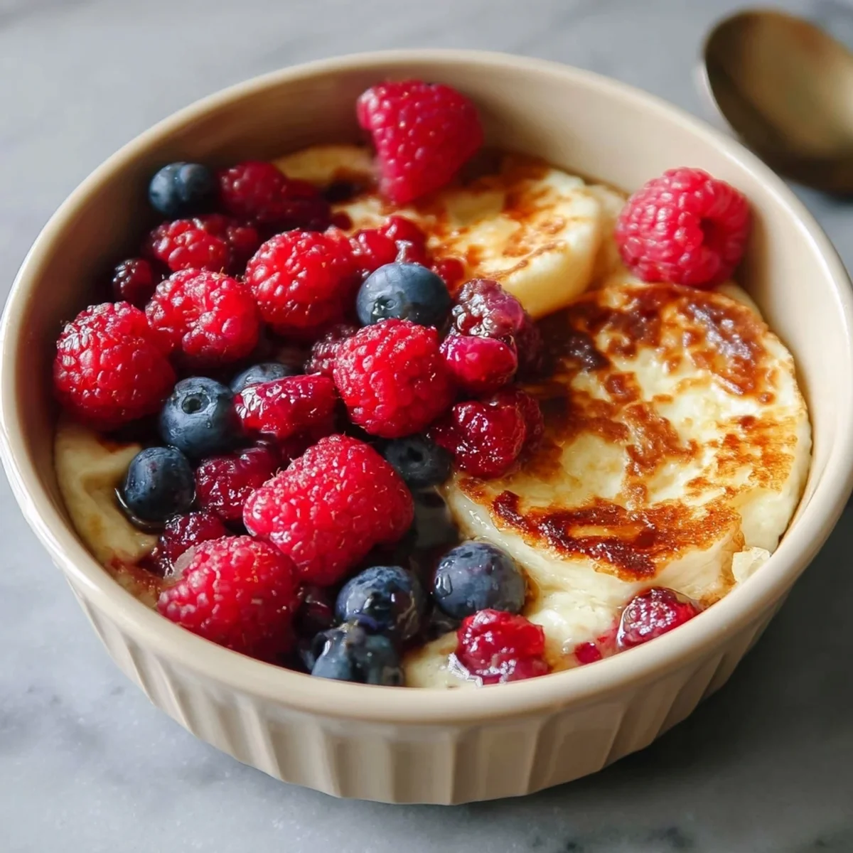 High Protein Pancake Bowl: 39g Breakfast Recipe